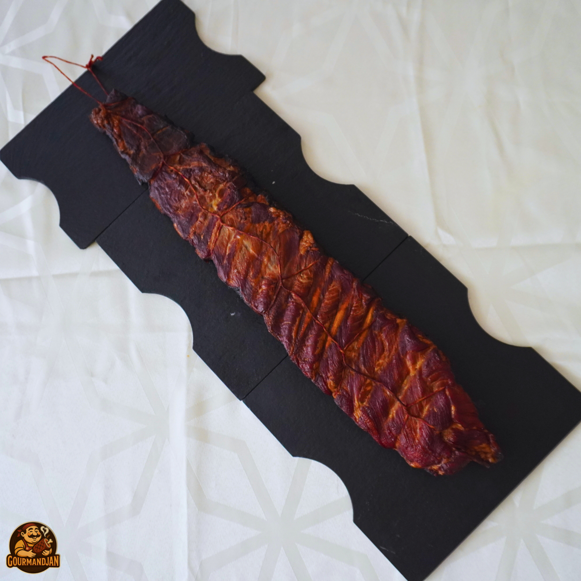 Свиные рёбрышки горячего копчения (1 шт. ~500–700 г)