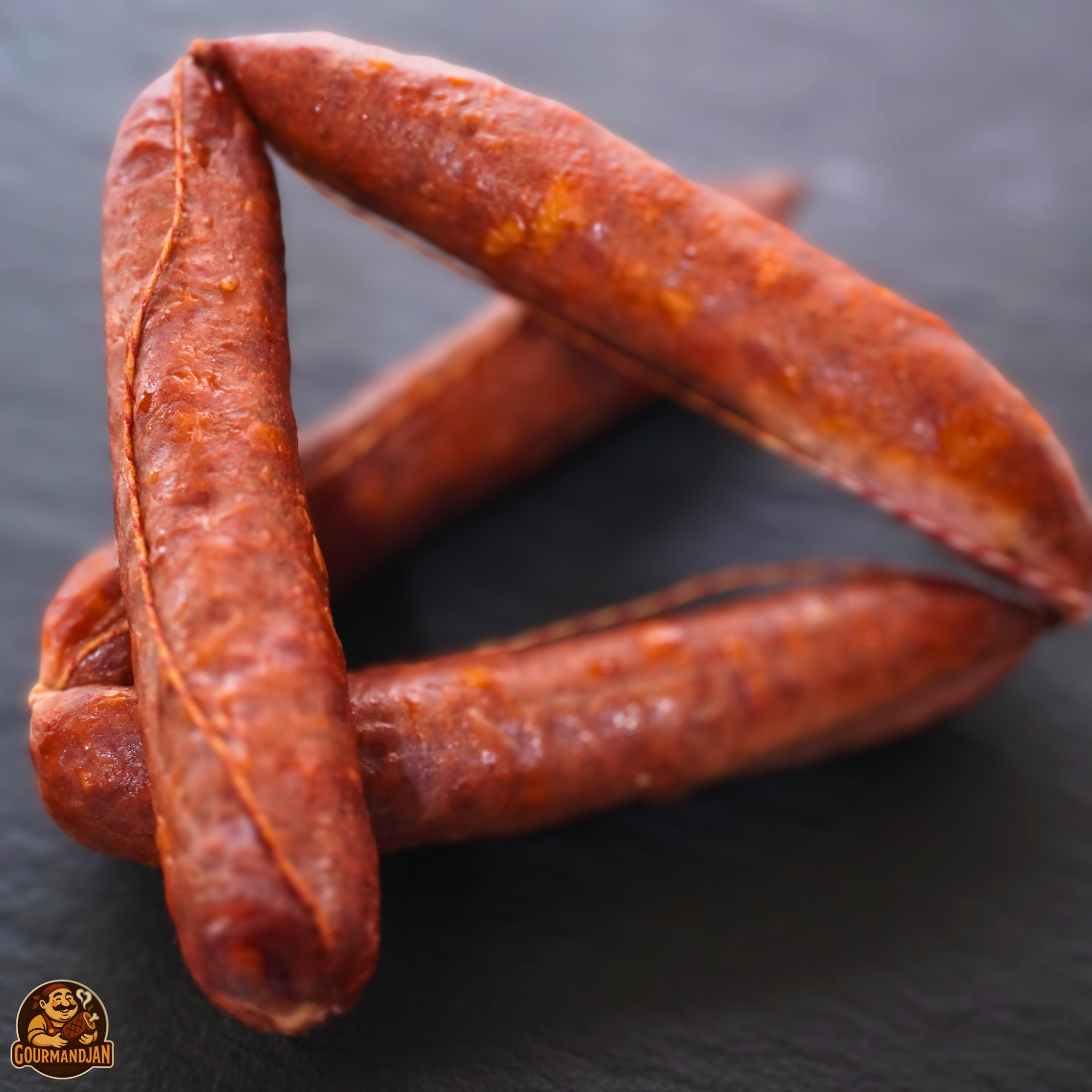 Копчёные колбаски Longaniza Magro (~12 шт. ~450–500 г.)