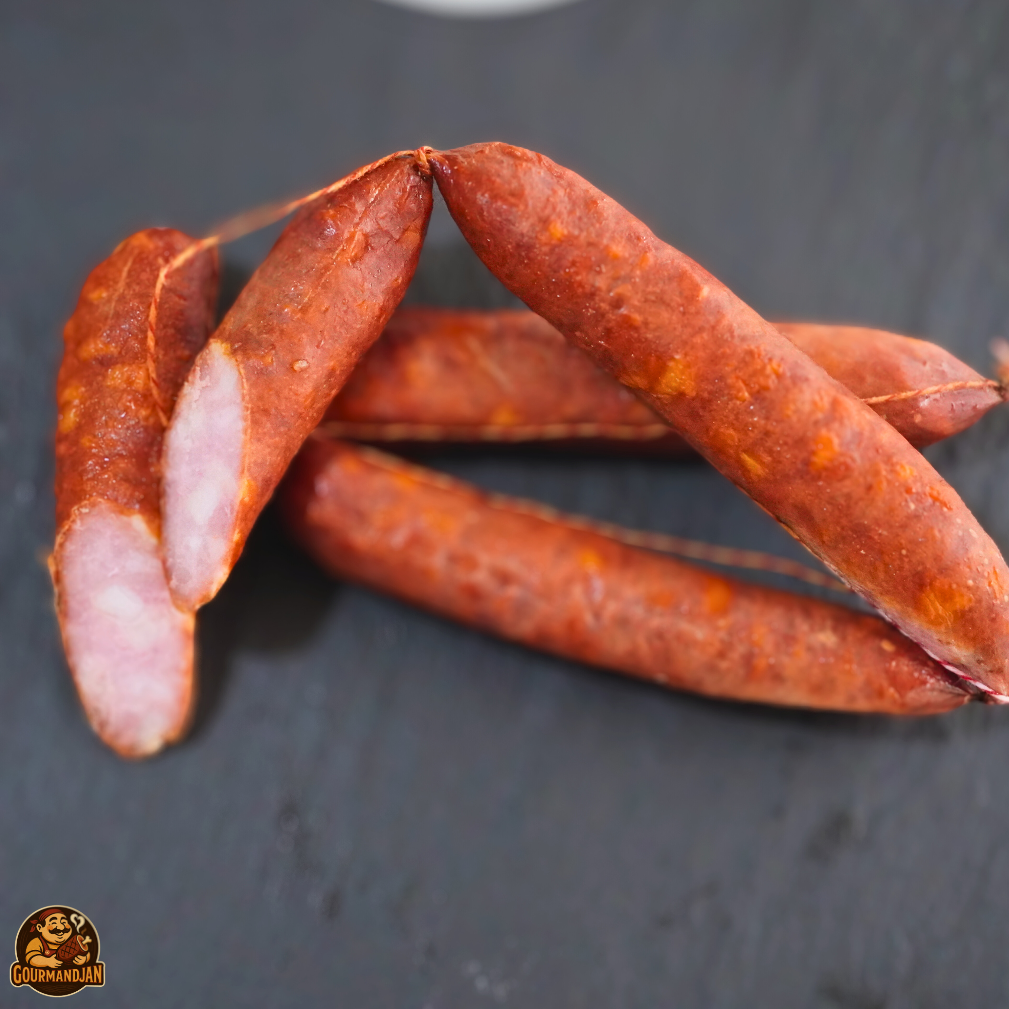 Копчёные колбаски Longaniza Magro (~12 шт. ~450–500 г.)