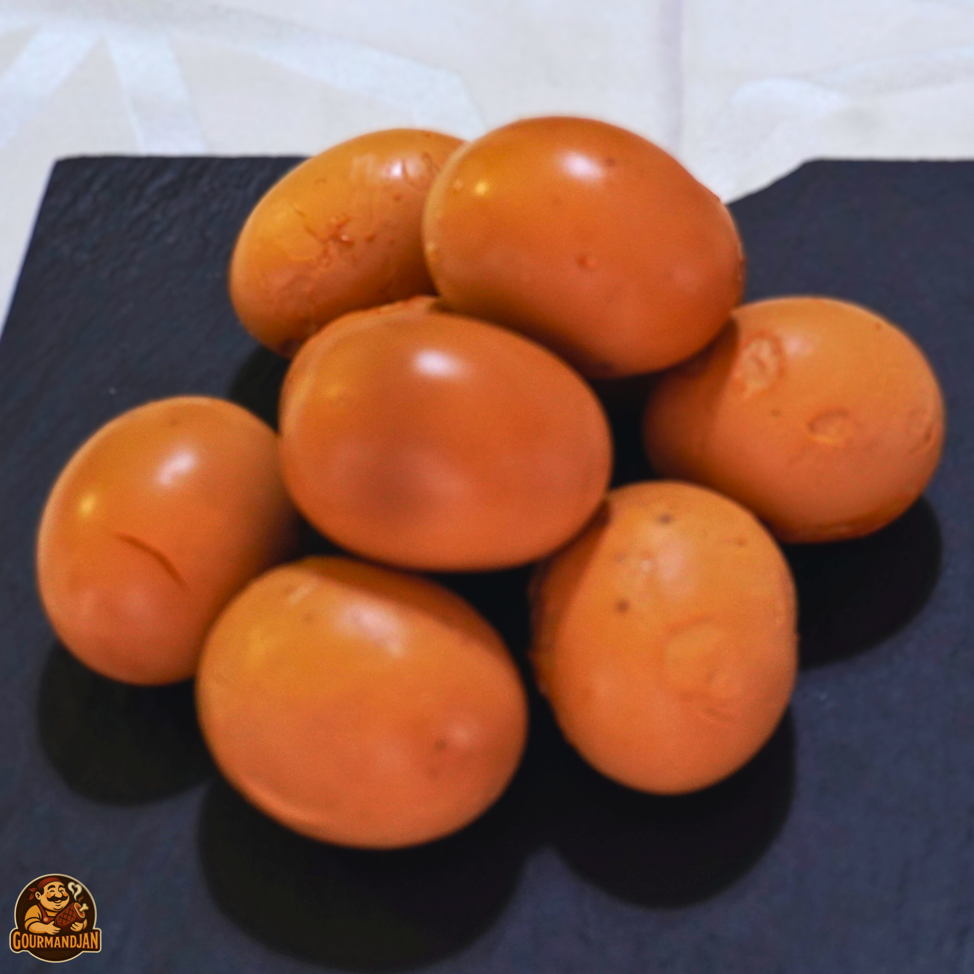 Копченые куриные яйца (12 шт.)