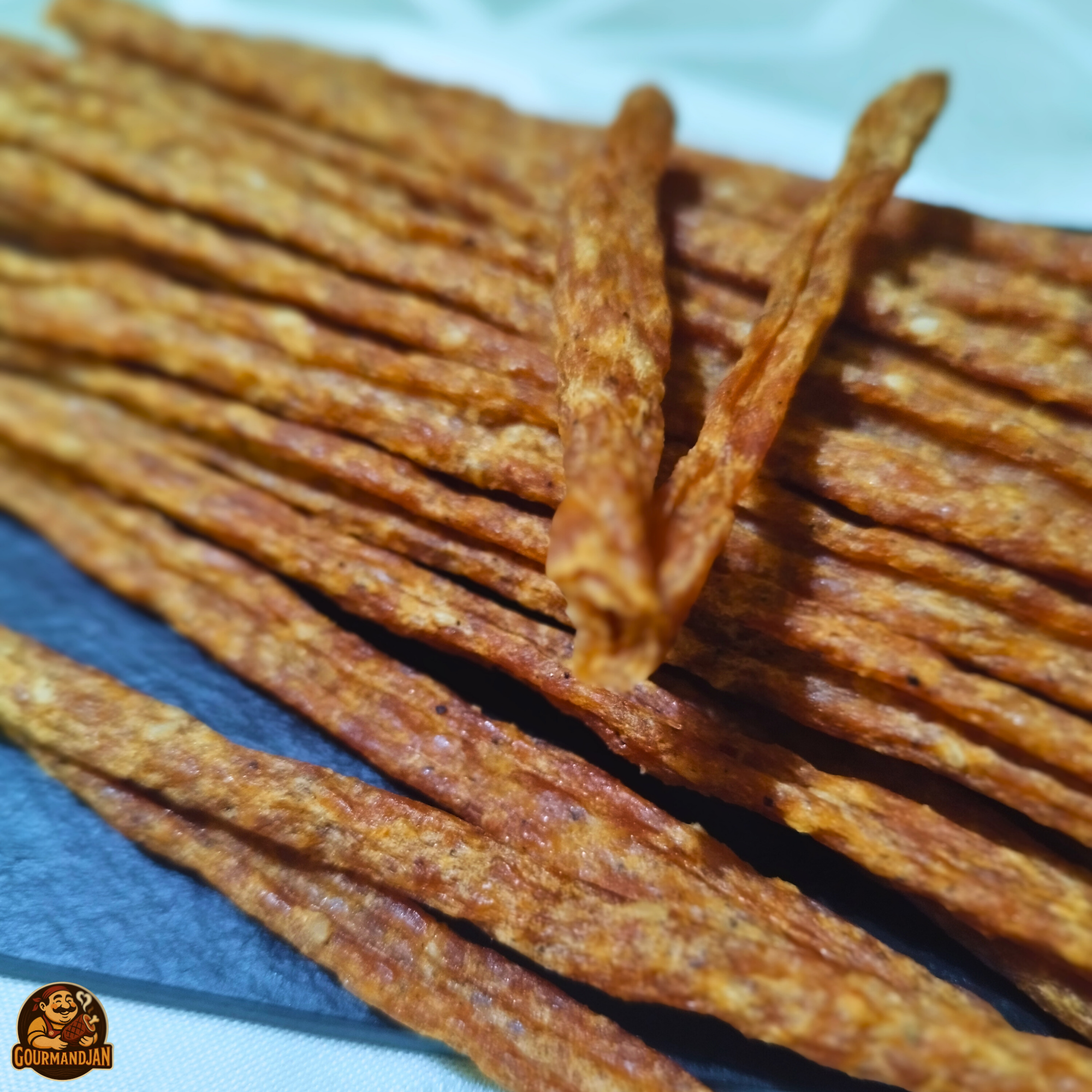 Куриные мясные палочки сушёные — (1 упаковка ~220–270 г)