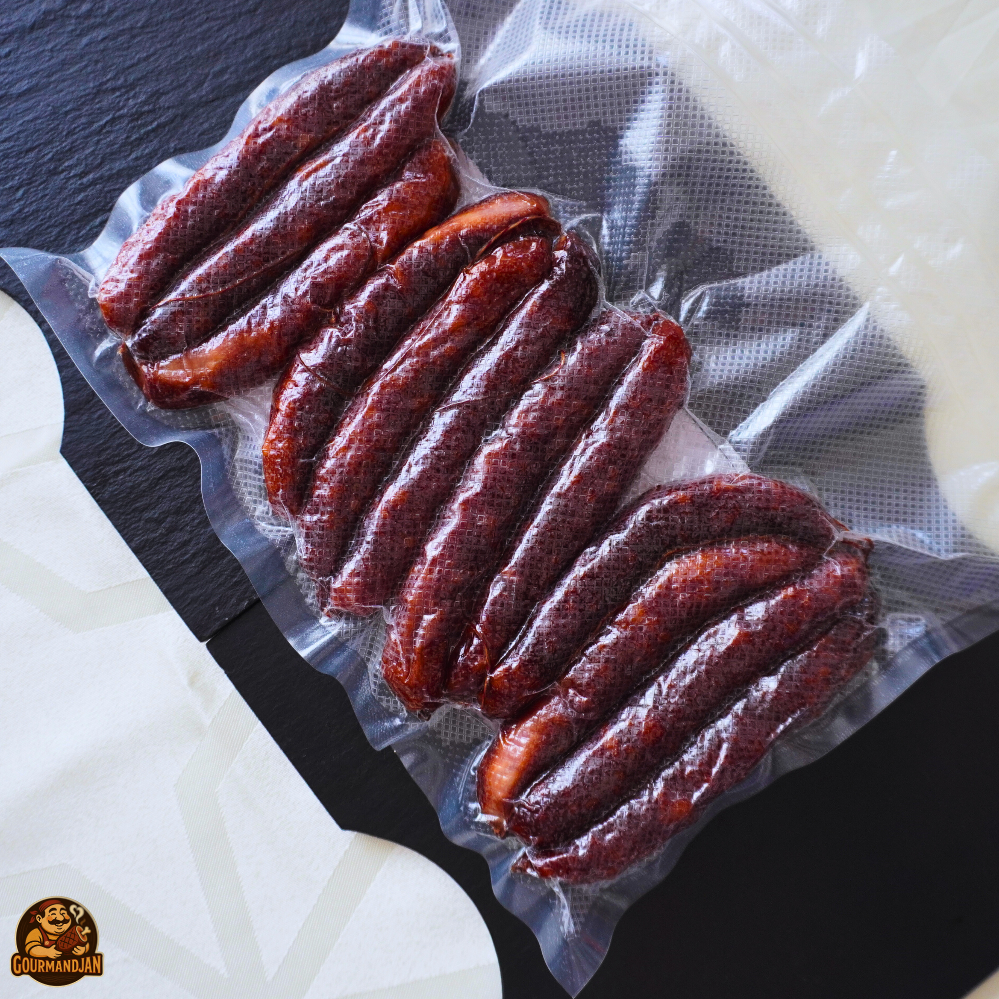 Копчёные колбаски Longaniza Magro (~12 шт. ~450–500 г.)